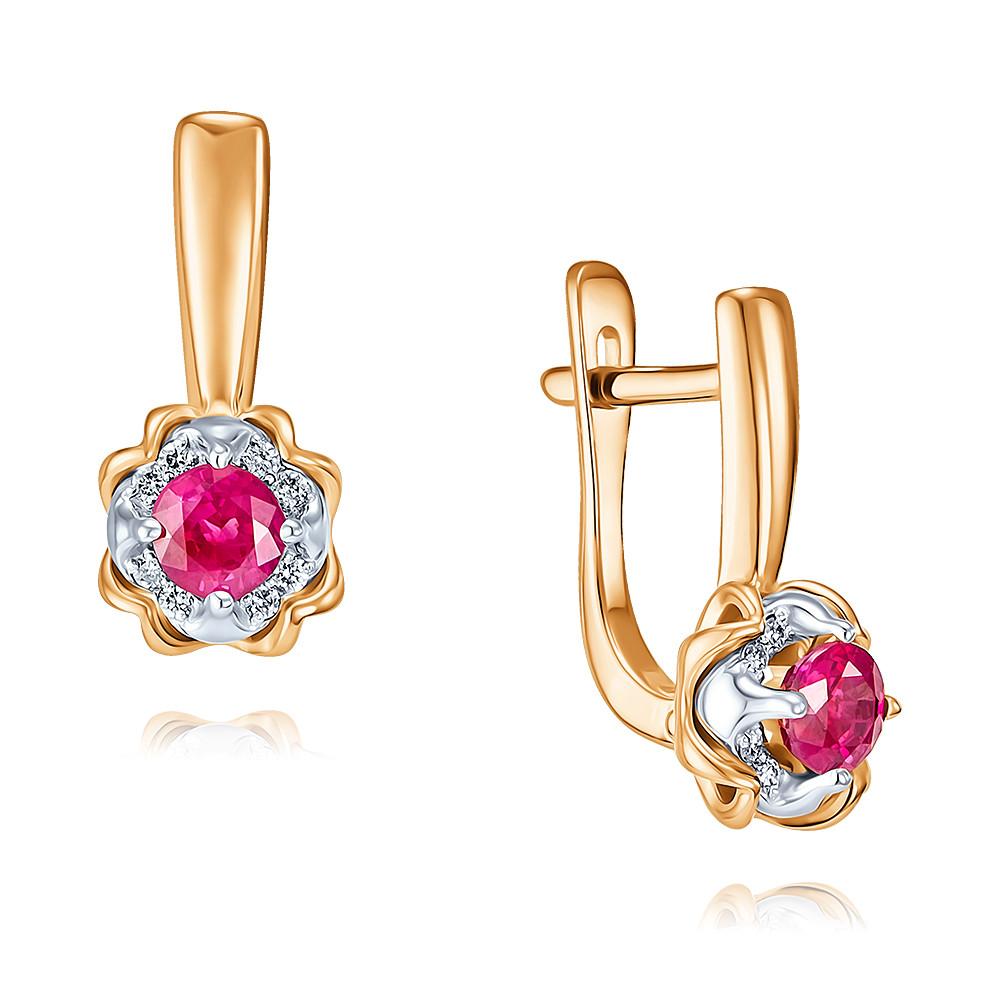 Серьги из красного золота с рубином/бриллиантом ADAMAS 24040030/01-А50Д-431, 24040030/01-А50Д-431
Серьги из красного золота с рубином/бриллиантом ADAMAS 24040030/01-А50Д-431, 24040030/01-А50Д-431
