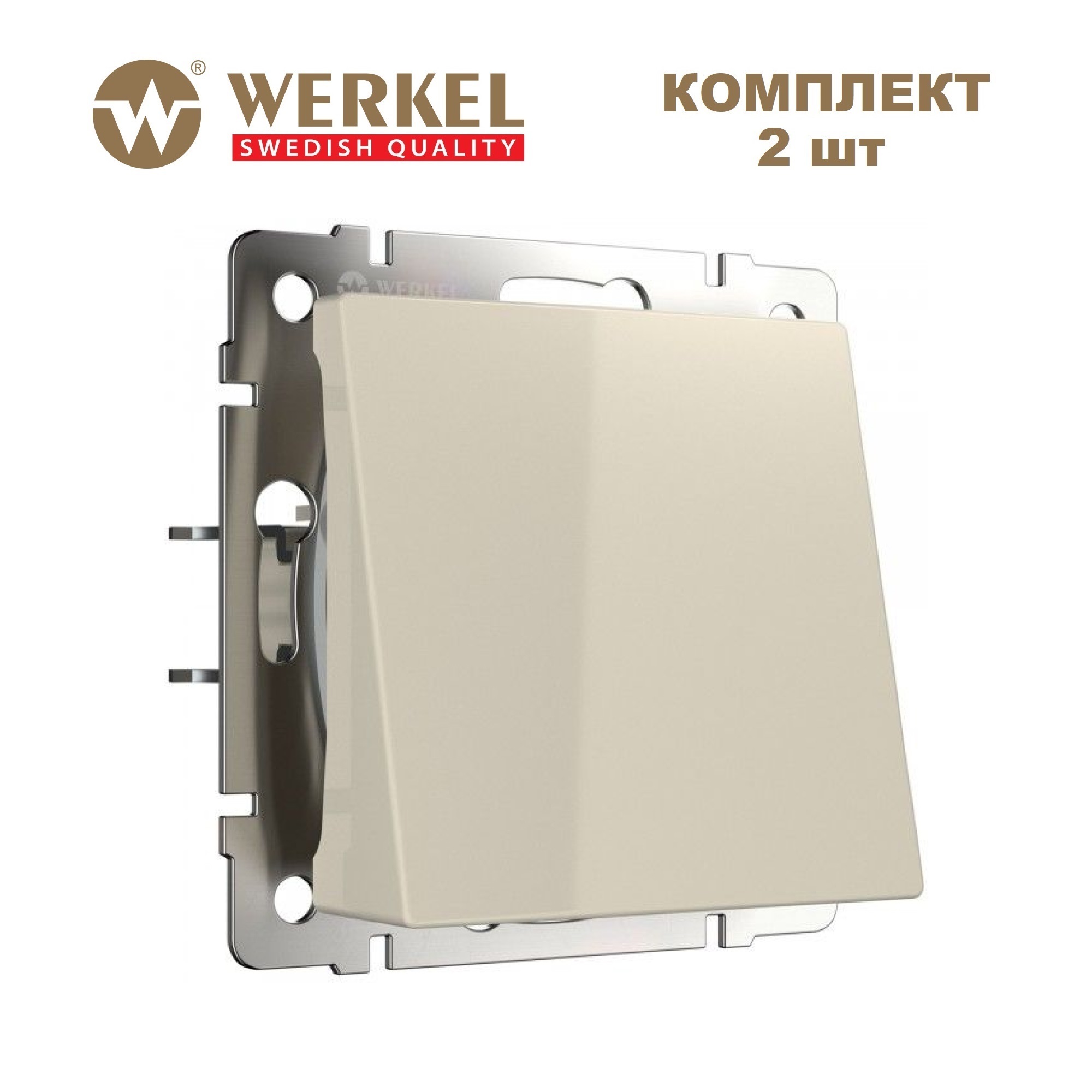 Комплект из 2 штук встраиваемых выводов кабеля Werkel W1150203 слоновая кость, Бежевый, Встраиваемый вывод кабеля
Комплект из 2 штук встраиваемых выводов кабеля Werkel W1150203 слоновая кость, Бежевый, Встраиваемый вывод кабеля