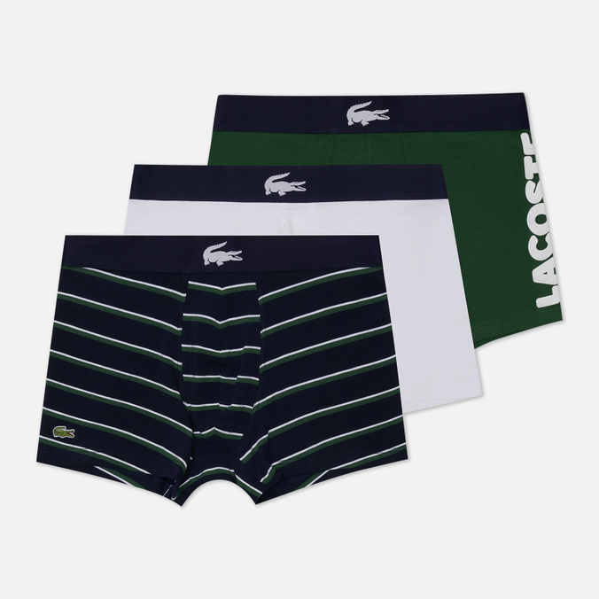 Комплект мужских трусов Lacoste 3-Pack Mismatched Trunk комбинированный, Размер XL, 3-Pack Mismatched Trunk
Комплект мужских трусов Lacoste 3-Pack Mismatched Trunk комбинированный, Размер XL, 3-Pack Mismatched Trunk