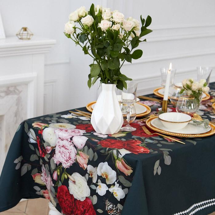 Скатерть "Этель" Flowers 180х147 см, 100% хлопок, саржа 190 г/м2, Разноцветный, Flowers
Скатерть "Этель" Flowers 180х147 см, 100% хлопок, саржа 190 г/м2, Разноцветный, Flowers