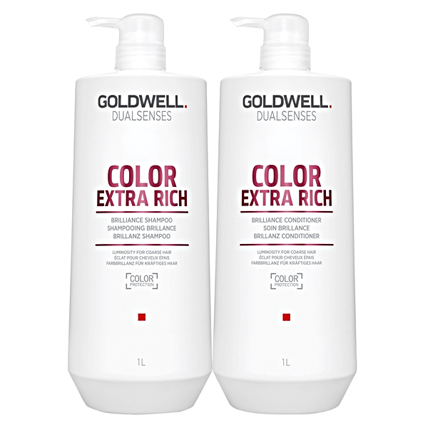 Шампунь и кондиционер для окрашенных волос Goldwell Dualsenses Color Extra Rich, 2х1000 мл, Goldwell
Шампунь и кондиционер для окрашенных волос Goldwell Dualsenses Color Extra Rich, 2х1000 мл, Goldwell