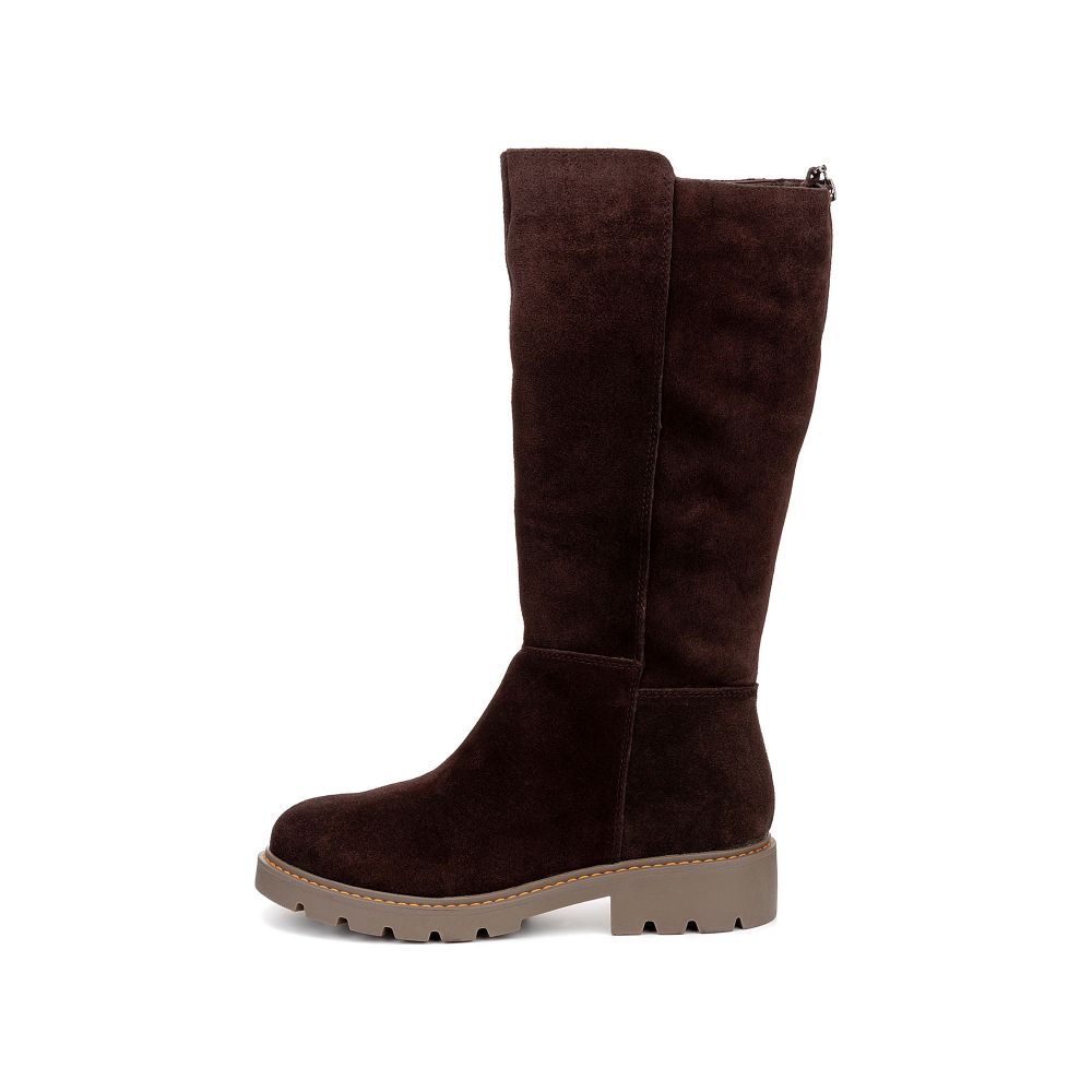 фото Сапоги женские zenden 76-12wa-060fw коричневые 39 ru