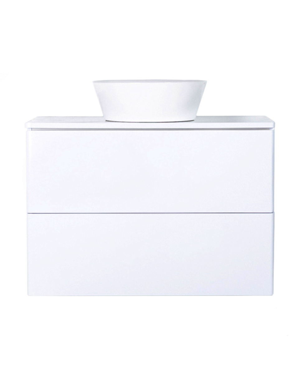 фото Orange otto ot-75tumdf+b08-360w тумба подвесная с раковиной