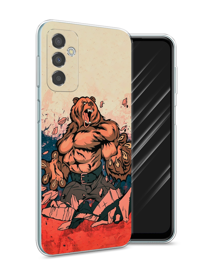 Чехол Awog на Samsung Galaxy M23 5G / Самсунг M23 5G "Медведь с флагом РФ", Разноцветный, 2105550-2
Чехол Awog на Samsung Galaxy M23 5G / Самсунг M23 5G "Медведь с флагом РФ", Разноцветный, 2105550-2