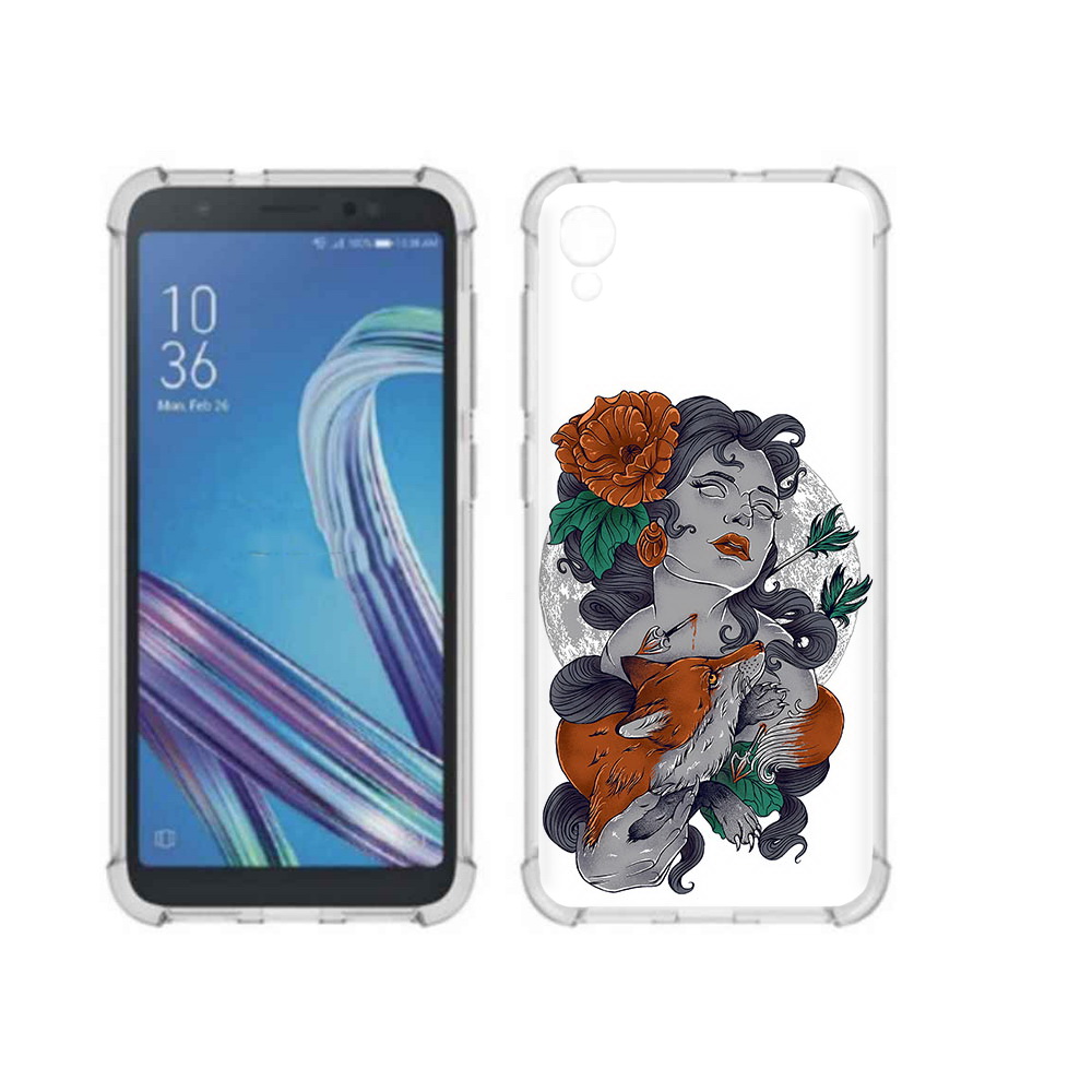 Чехол MyPads Tocco для Asus ZenFone Live L1 (G552KL) темная девушка с лисой, Прозрачный, Tocco
Чехол MyPads Tocco для Asus ZenFone Live L1 (G552KL) темная девушка с лисой, Прозрачный, Tocco