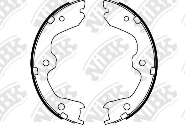 Тормозные колодки NiBK барабанные для Nissan 350Z/Infiniti FX 3.5-4.5 2003-2008 FN0643
Тормозные колодки NiBK барабанные для Nissan 350Z/Infiniti FX 3.5-4.5 2003-2008 FN0643