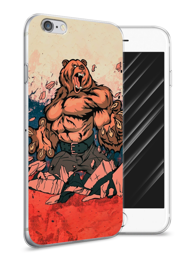 Чехол Awog на Apple iPhone 6S / Айфон 6S "Медведь с флагом РФ", Разноцветный, 0104S50-2
Чехол Awog на Apple iPhone 6S / Айфон 6S "Медведь с флагом РФ", Разноцветный, 0104S50-2