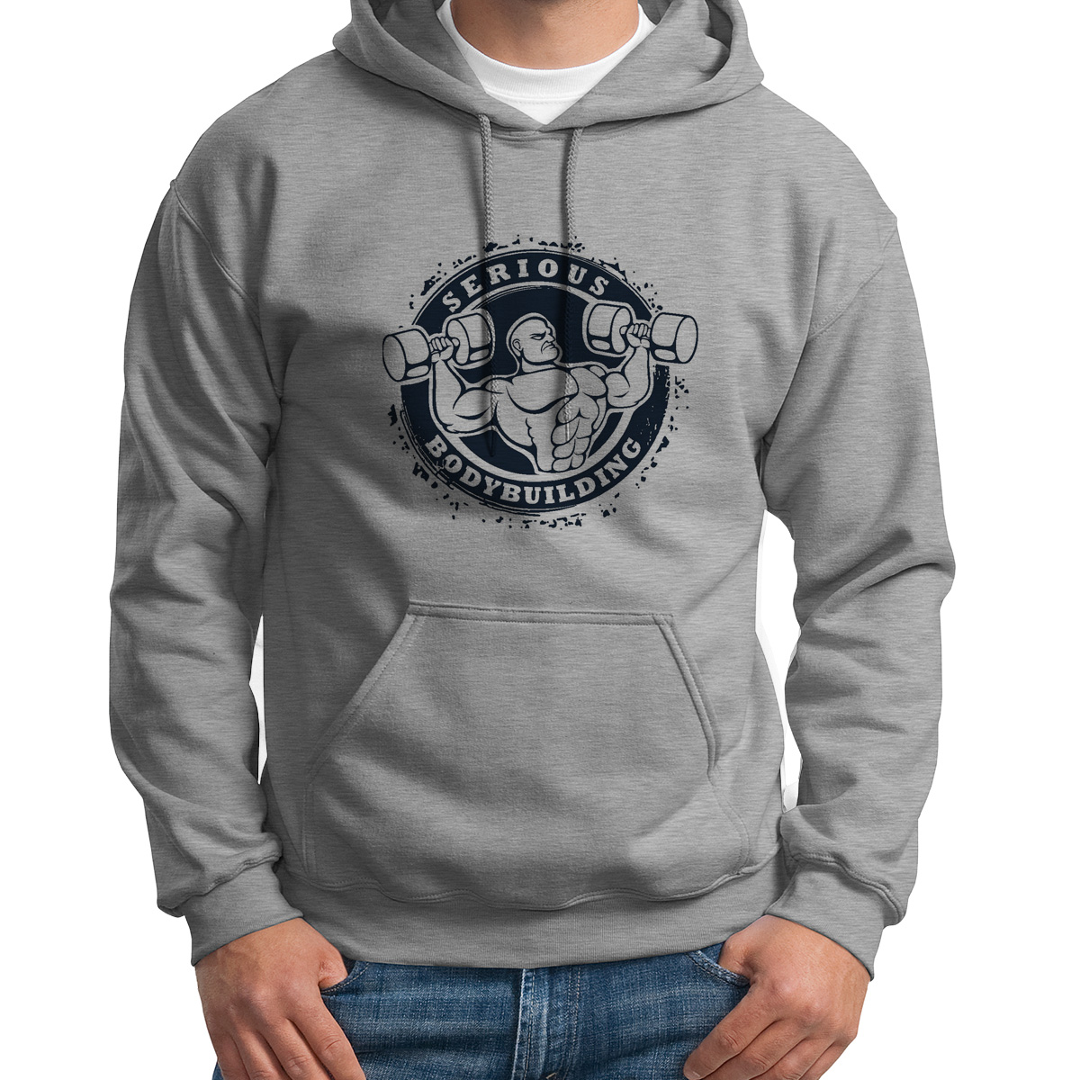 Худи унисекс CoolPodarok Serious bode bodybuilding бодибилдинг серое 48 RU, S0113415
Худи унисекс CoolPodarok Serious bode bodybuilding бодибилдинг серое 48 RU, S0113415