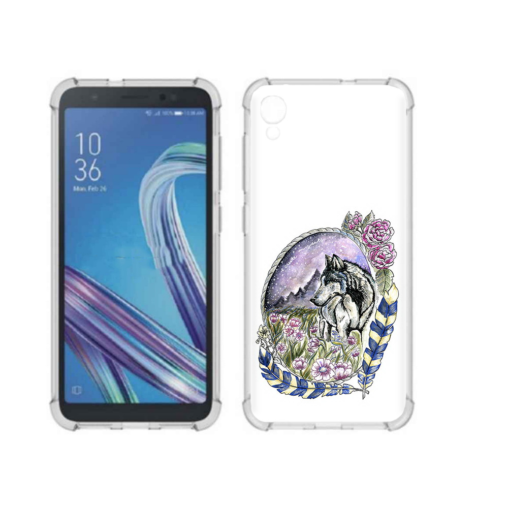 Чехол MyPads Tocco для Asus ZenFone Live L1 (G552KL) нарисованный волк в цветах с перьями, Прозрачный, Tocco
Чехол MyPads Tocco для Asus ZenFone Live L1 (G552KL) нарисованный волк в цветах с перьями, Прозрачный, Tocco