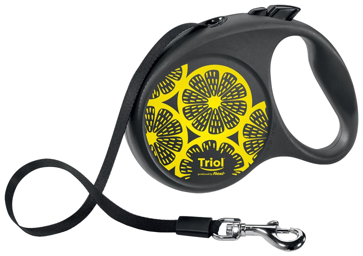 Поводок-рулетка Triol-flexi Joy Lemon, лента, 5 м, в ассортименте, до 25 кг, Joy Lemon
Поводок-рулетка Triol-flexi Joy Lemon, лента, 5 м, в ассортименте, до 25 кг, Joy Lemon