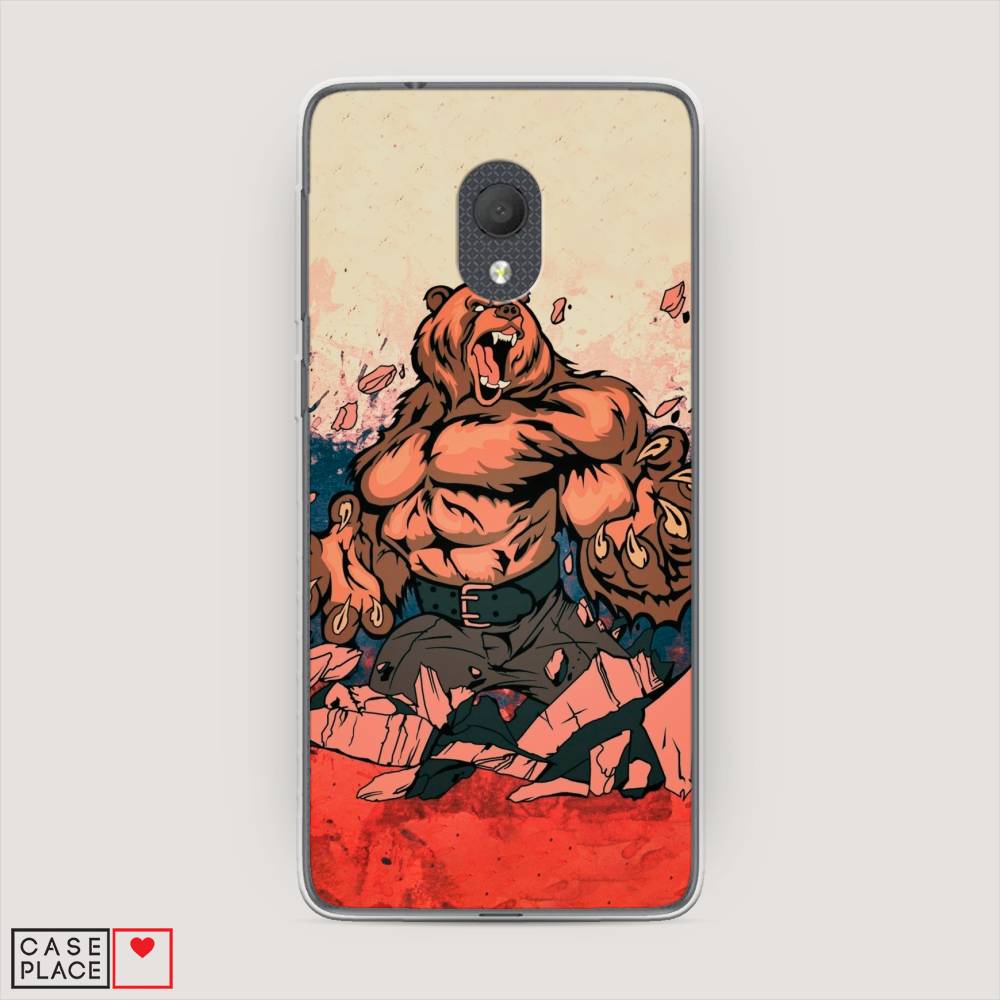Чехол Awog на Alcatel 1C 5003D (2019) / Алкатель 1C 5003D (2019) "Медведь с флагом РФ", 170650-2
Чехол Awog на Alcatel 1C 5003D (2019) / Алкатель 1C 5003D (2019) "Медведь с флагом РФ", 170650-2