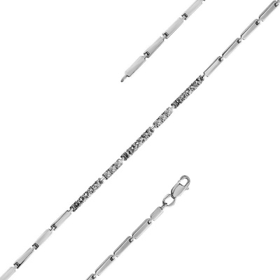 Браслет из белого золота с танзанитом/бриллиантом р. 16,5 Master Brilliant 10-220396-00-31, 10-220396-00-31
Браслет из белого золота с танзанитом/бриллиантом р. 16,5 Master Brilliant 10-220396-00-31, 10-220396-00-31