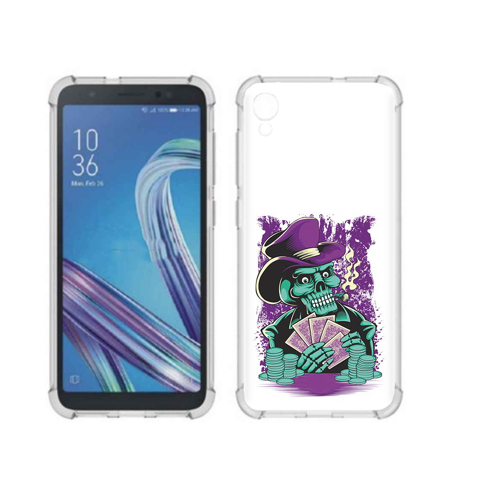Чехол MyPads Tocco для Asus ZenFone Live L1 (G552KL) зеленый череп с картами, Прозрачный, Tocco
Чехол MyPads Tocco для Asus ZenFone Live L1 (G552KL) зеленый череп с картами, Прозрачный, Tocco