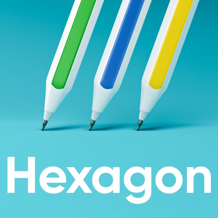 Ручка шариковая "HEXAGON" узел игольчатый 0.7 мм, бесстержневая, чернила синие премиум на, Домашняя ручка
Ручка шариковая "HEXAGON" узел игольчатый 0.7 мм, бесстержневая, чернила синие премиум на, Домашняя ручка