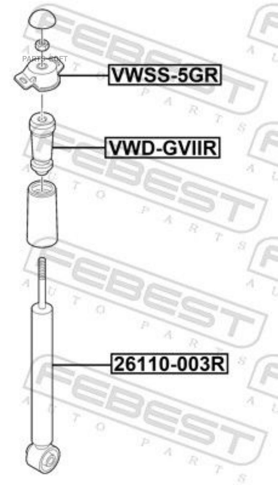 FEBECT VWDGVIIR VWDGVIIR_отбойник амортизатора переднего!\ Audi A3, Skoda Octavia, VW Golf
FEBECT VWDGVIIR VWDGVIIR_отбойник амортизатора переднего!\ Audi A3, Skoda Octavia, VW Golf