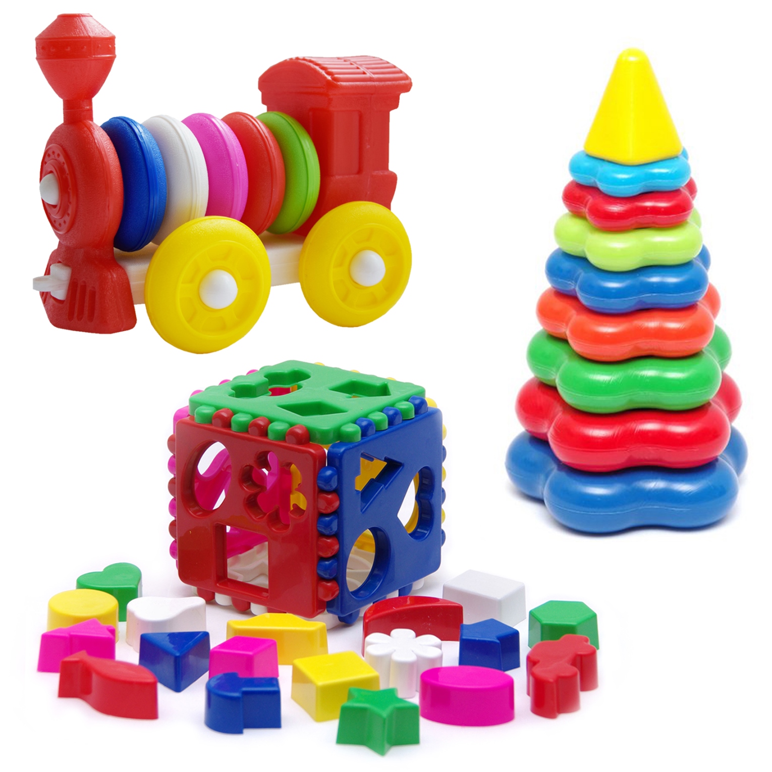 Развивающие игрушки Karolina Toys Кубик лог. Бол.+Пирамида Бол.+Констр.-каталка Паровозик
Развивающие игрушки Karolina Toys Кубик лог. Бол.+Пирамида Бол.+Констр.-каталка Паровозик