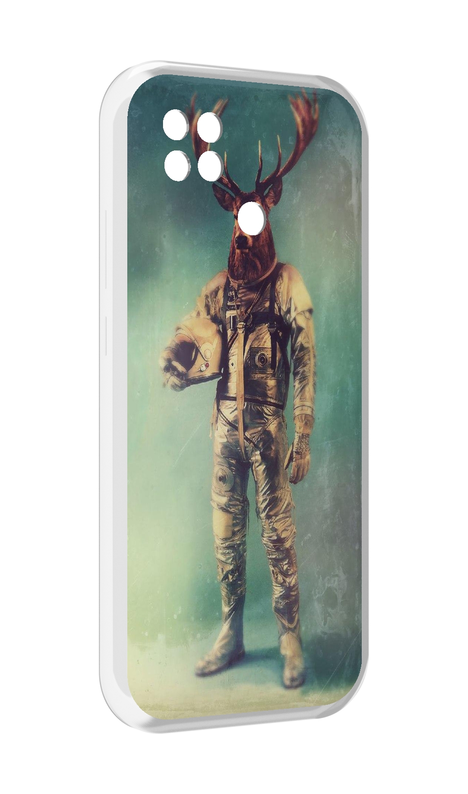 Чехол MyPads лось космонавт для Xiaomi Poco C40, Прозрачный, Tocco
Чехол MyPads лось космонавт для Xiaomi Poco C40, Прозрачный, Tocco