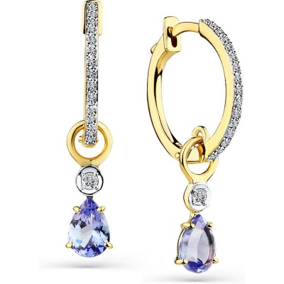 Серьги из жёлтого золота с танзанитами и бриллиантами Master Brilliant 2-308576-00-31, 2-308576-00-31
Серьги из жёлтого золота с танзанитами и бриллиантами Master Brilliant 2-308576-00-31, 2-308576-00-31