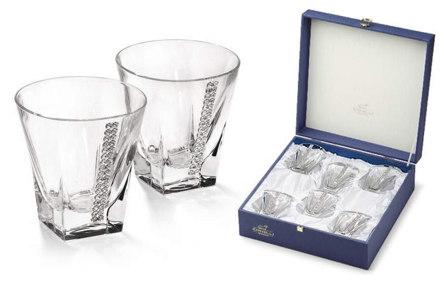 Набор из 6 штук Стакан для виски Гамма Regina Swarovski 200мл хрусталь GA3053200AL_, Прозрачный;серебристый
Набор из 6 штук Стакан для виски Гамма Regina Swarovski 200мл хрусталь GA3053200AL_, Прозрачный;серебристый