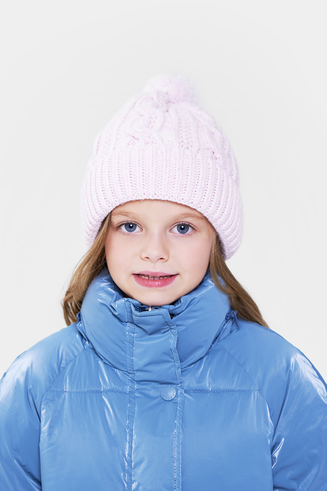 фото Шапка baon bk340515 цв. розовый р. 54