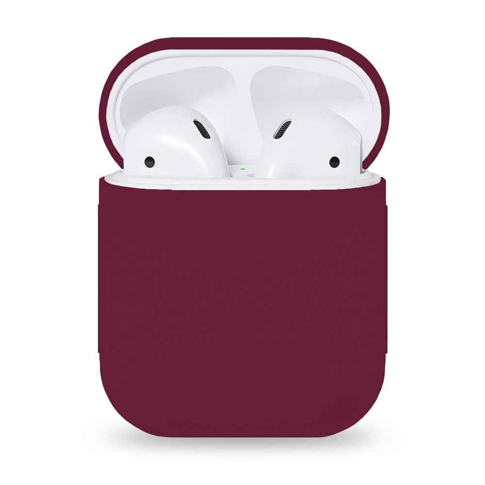 фото Чехол igrape со съемной крышкой для airpods 2/1 wine