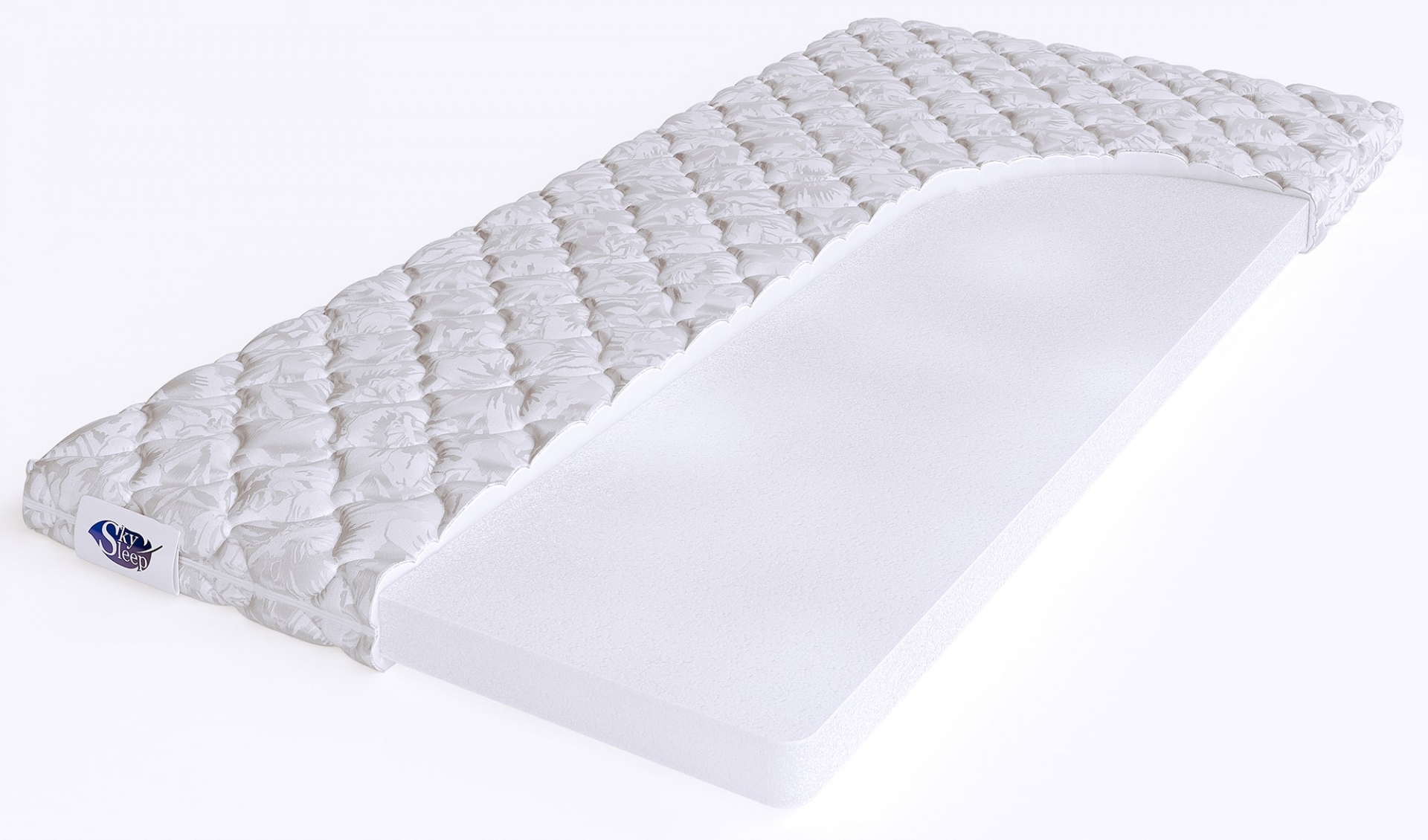 Топпер средне-жесткий SkySleep Holkon 6 90х200, Белый, Holkon 6 
Топпер средне-жесткий SkySleep Holkon 6 90х200, Белый, Holkon 6