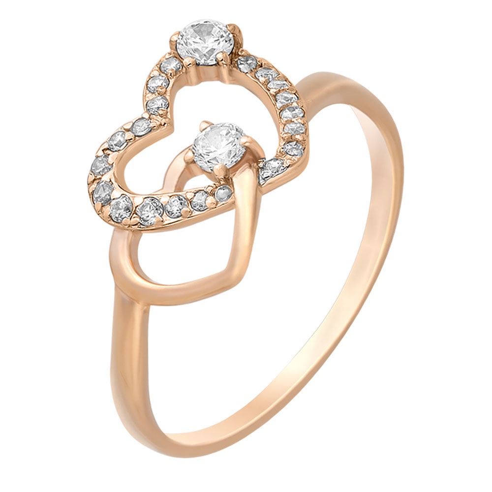 Кольцо женское из красного золота с фианитом 585Gold 301007225, р, 301007225
Кольцо женское из красного золота с фианитом 585Gold 301007225, р, 301007225