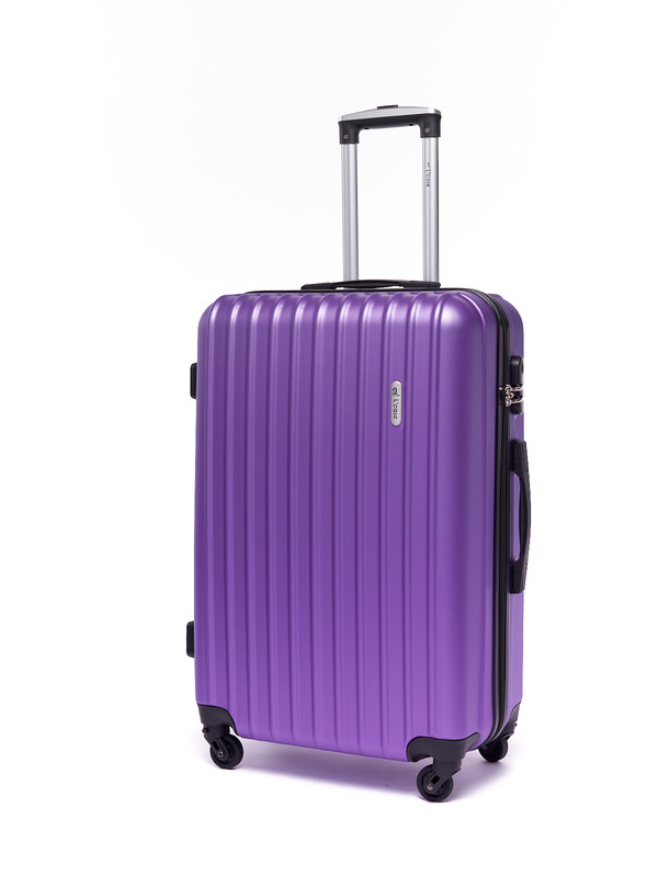 фото Чемодан унисекс l'case krabi фиолетовый, 70х45х27 см