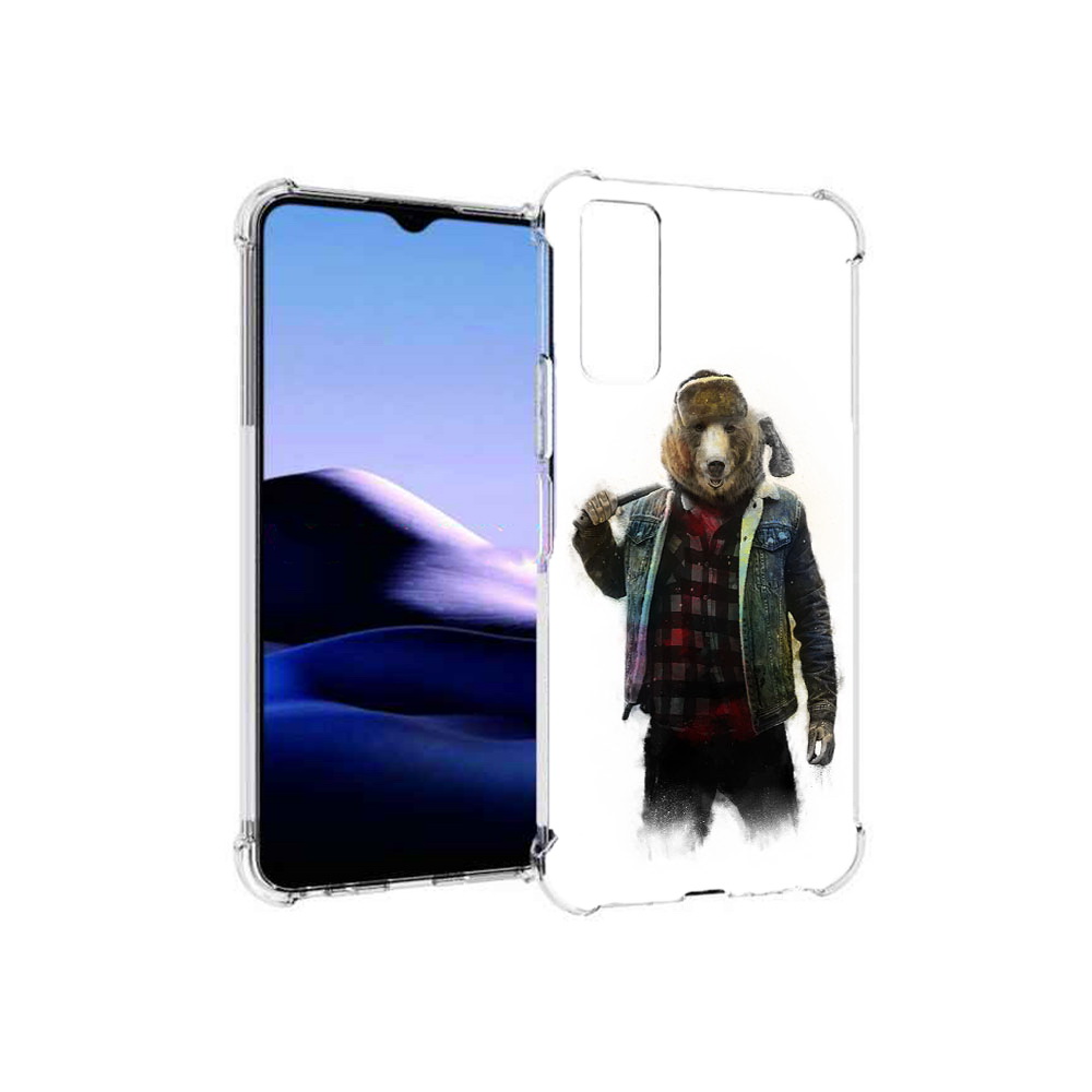 Чехол MyPads Tocco для Vivo Y20 медведь с топором (PT154038.379.469), Прозрачный, Tocco
Чехол MyPads Tocco для Vivo Y20 медведь с топором (PT154038.379.469), Прозрачный, Tocco