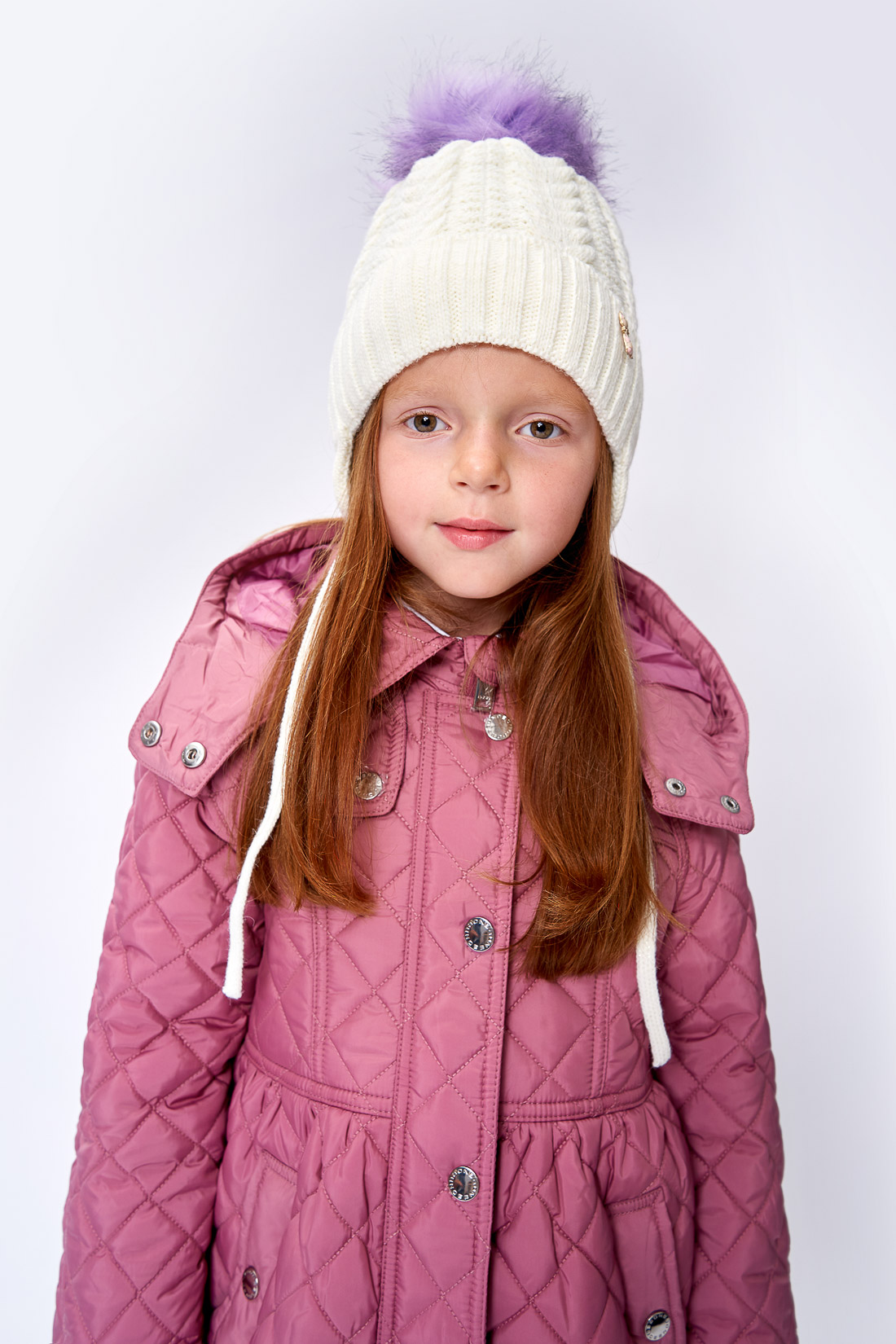 фото Шапка baon bk349510 цв. белый р. 54