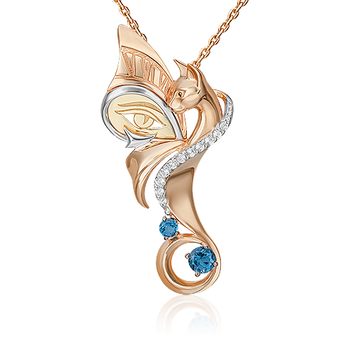 Кулон из красного золота/желтого золота с топазом PLATINA jewelry 03-3303-00-201-1113, 03-3303-00-201-1113
Кулон из красного золота/желтого золота с топазом PLATINA jewelry 03-3303-00-201-1113, 03-3303-00-201-1113