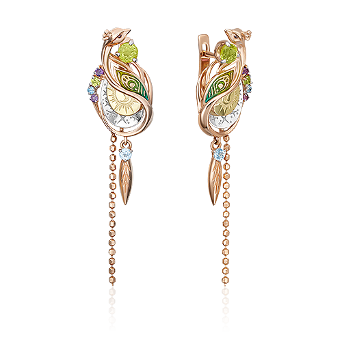 Серьги из комбинированного золота с хризолитом/топазом PLATINA jewelry 02-4857-00-221-1140, 02-4857-00-221-1140
Серьги из комбинированного золота с хризолитом/топазом PLATINA jewelry 02-4857-00-221-1140, 02-4857-00-221-1140