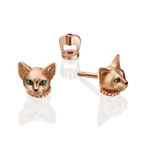 Серьги из красного золота с эмалью PLATINA jewelry 02-4335-00-000-1110-25, 02-4335-00-000-1110-25
Серьги из красного золота с эмалью PLATINA jewelry 02-4335-00-000-1110-25, 02-4335-00-000-1110-25
