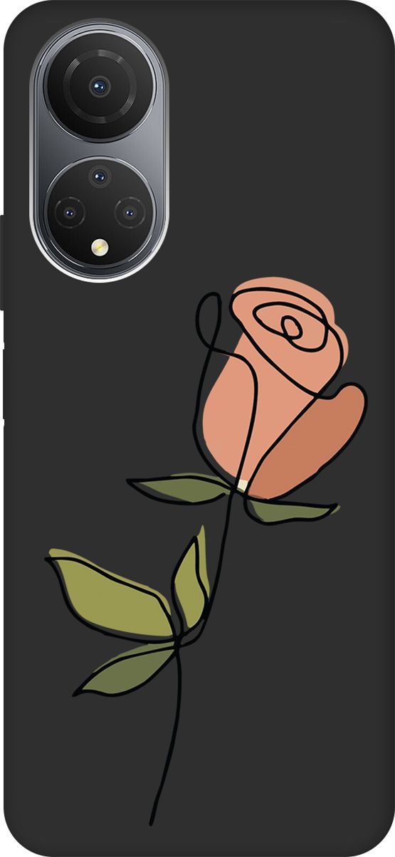 Матовый Soft Touch силиконовый чехол на Honor X7 "Rose" черный, Черный;зеленый, 158559
Матовый Soft Touch силиконовый чехол на Honor X7 "Rose" черный, Черный;зеленый, 158559