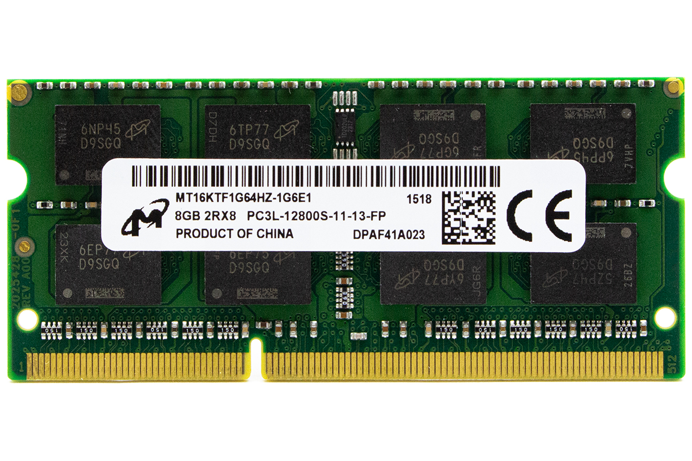 Оперативная память Micron MT16KTF1G64HZ-1G6E1 DDR3L 1x8Gb 1600MHz, MT16KTF1G64HZ-1G6E1
Оперативная память Micron MT16KTF1G64HZ-1G6E1 DDR3L 1x8Gb 1600MHz, MT16KTF1G64HZ-1G6E1