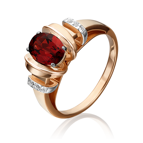 Кольцо из красного золота с топазом/гранатом р.18 PLATINA jewelry 01-5315-00-264-1110-57, 01-5315-00-264-1110-57
Кольцо из красного золота с топазом/гранатом р.18 PLATINA jewelry 01-5315-00-264-1110-57, 01-5315-00-264-1110-57