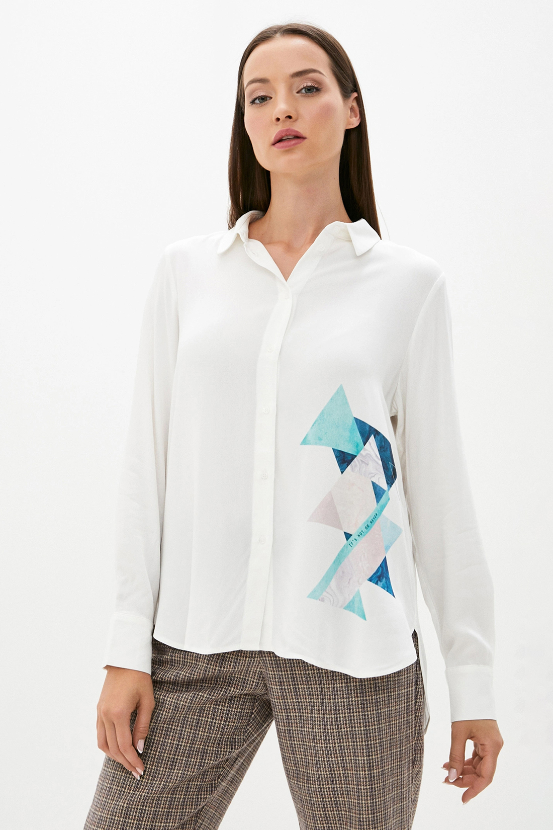 Блуза женская Baon B170518 белая S
Блуза женская Baon B170518 белая S