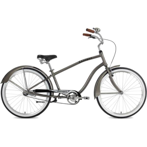 фото Велосипед 26 stinger cruiser m (alu рама) (1-ск.) серый (рама 18) gr1