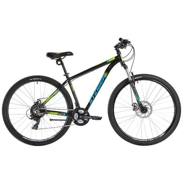 фото Велосипед 29 stinger element evo (disk) (alu рама) черный (рама 20) bk1