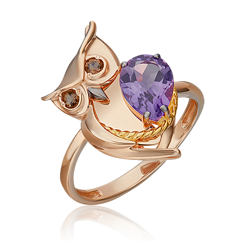Кольцо из золота р. 17 PLATINA jewelry 01-5533-00-716-1110, аметист\раухтопаз, 01-5533-00-716-1110
Кольцо из золота р. 17 PLATINA jewelry 01-5533-00-716-1110, аметист\раухтопаз, 01-5533-00-716-1110