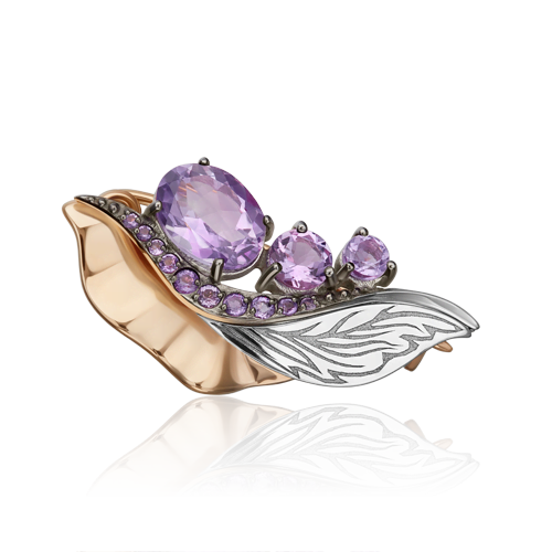 Брошь из золота PLATINA jewelry 04-0289-00-203-1111, аметист, 04-0289-00-203-1111
Брошь из золота PLATINA jewelry 04-0289-00-203-1111, аметист, 04-0289-00-203-1111