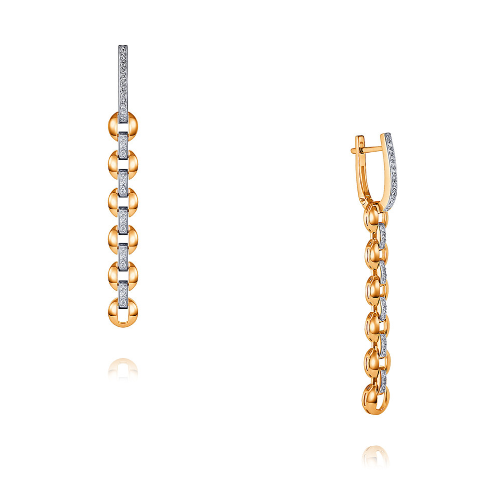 Серьги подвески из красного золота с бриллиантом ADAMAS 24039936/01-А50Д-41, 24039936/01-А50Д-41
Серьги подвески из красного золота с бриллиантом ADAMAS 24039936/01-А50Д-41, 24039936/01-А50Д-41