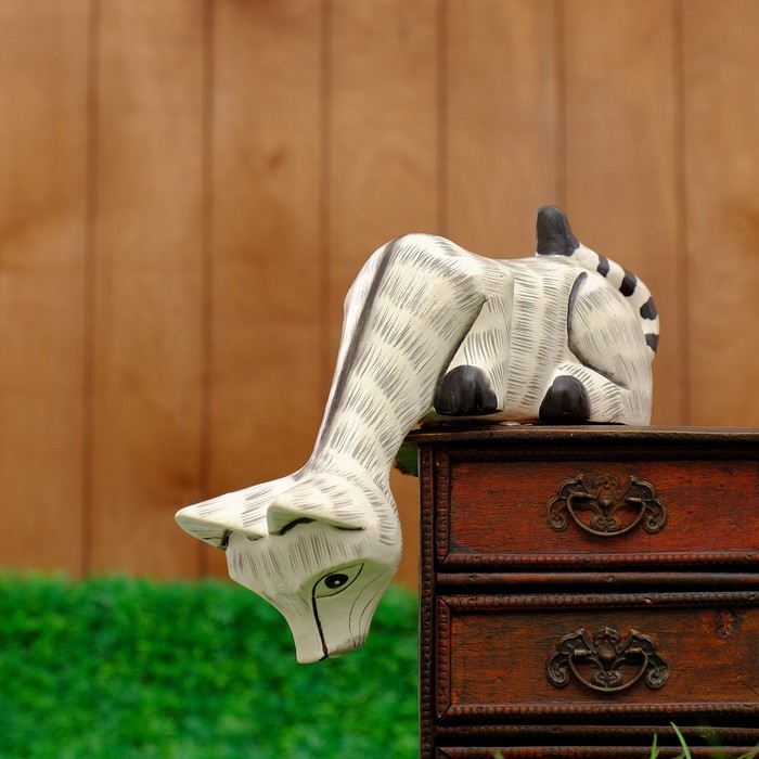 Сувенир дерево "Котёнок Матвей подглядывает" 24х17х7 см
Сувенир дерево "Котёнок Матвей подглядывает" 24х17х7 см