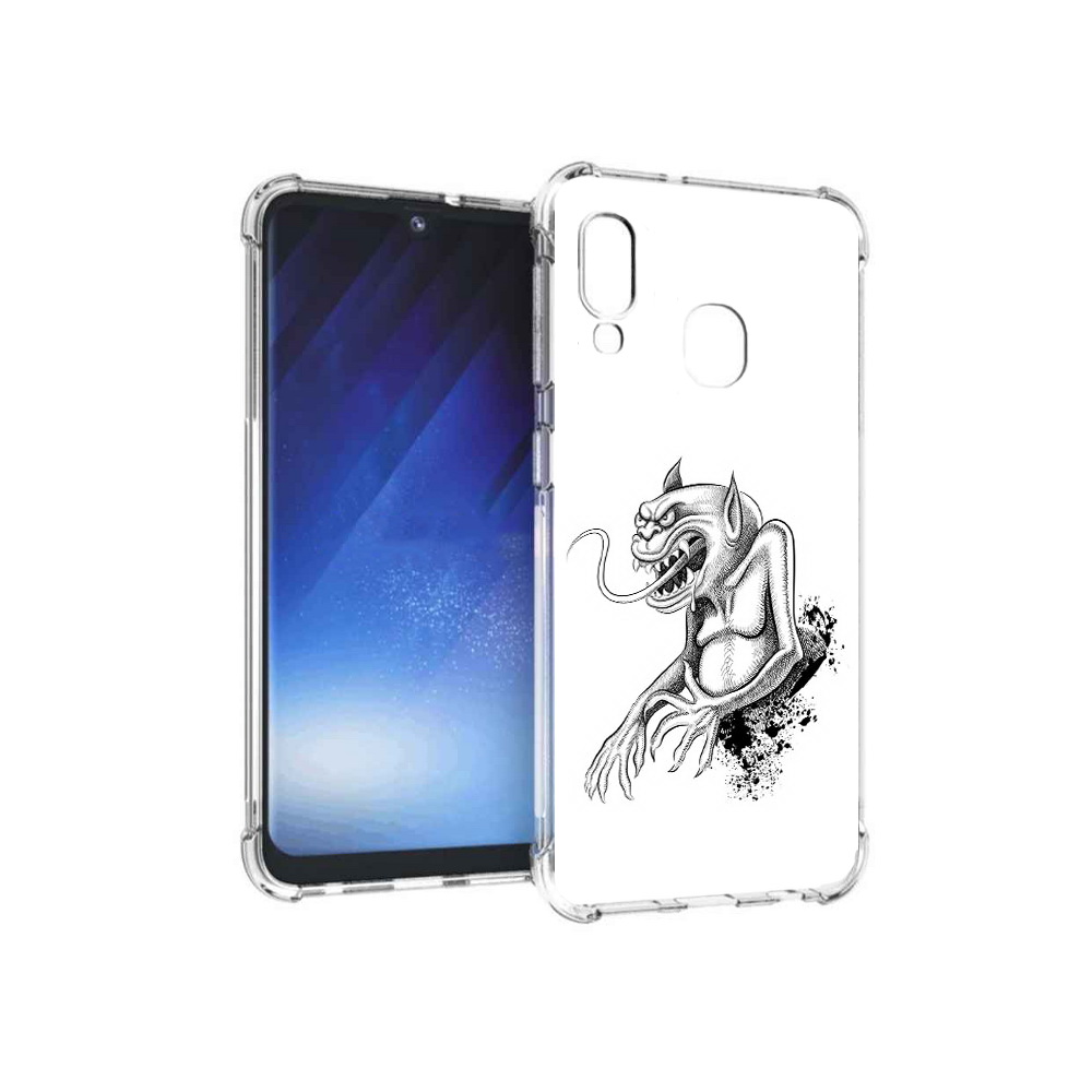 Чехол MyPads Tocco для Samsung Galaxy A20e чорт (PT133424.505.692), Прозрачный, Tocco
Чехол MyPads Tocco для Samsung Galaxy A20e чорт (PT133424.505.692), Прозрачный, Tocco