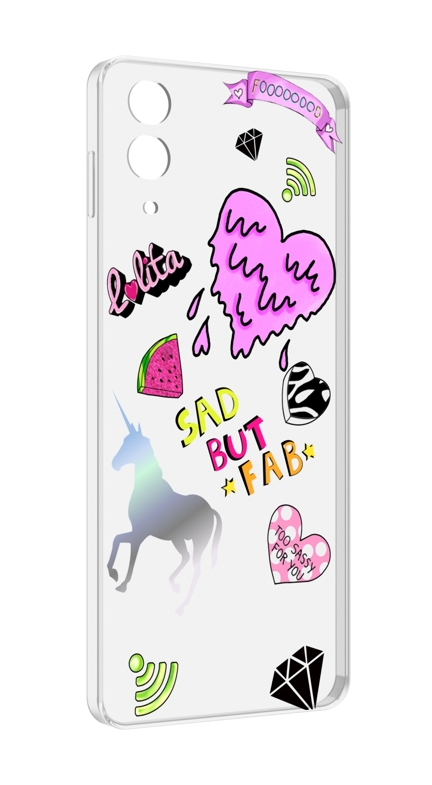Чехол MyPads красивые-смайлики для Samsung Galaxy Z Flip 4 (SM-F721), Прозрачный, Tocco
Чехол MyPads красивые-смайлики для Samsung Galaxy Z Flip 4 (SM-F721), Прозрачный, Tocco