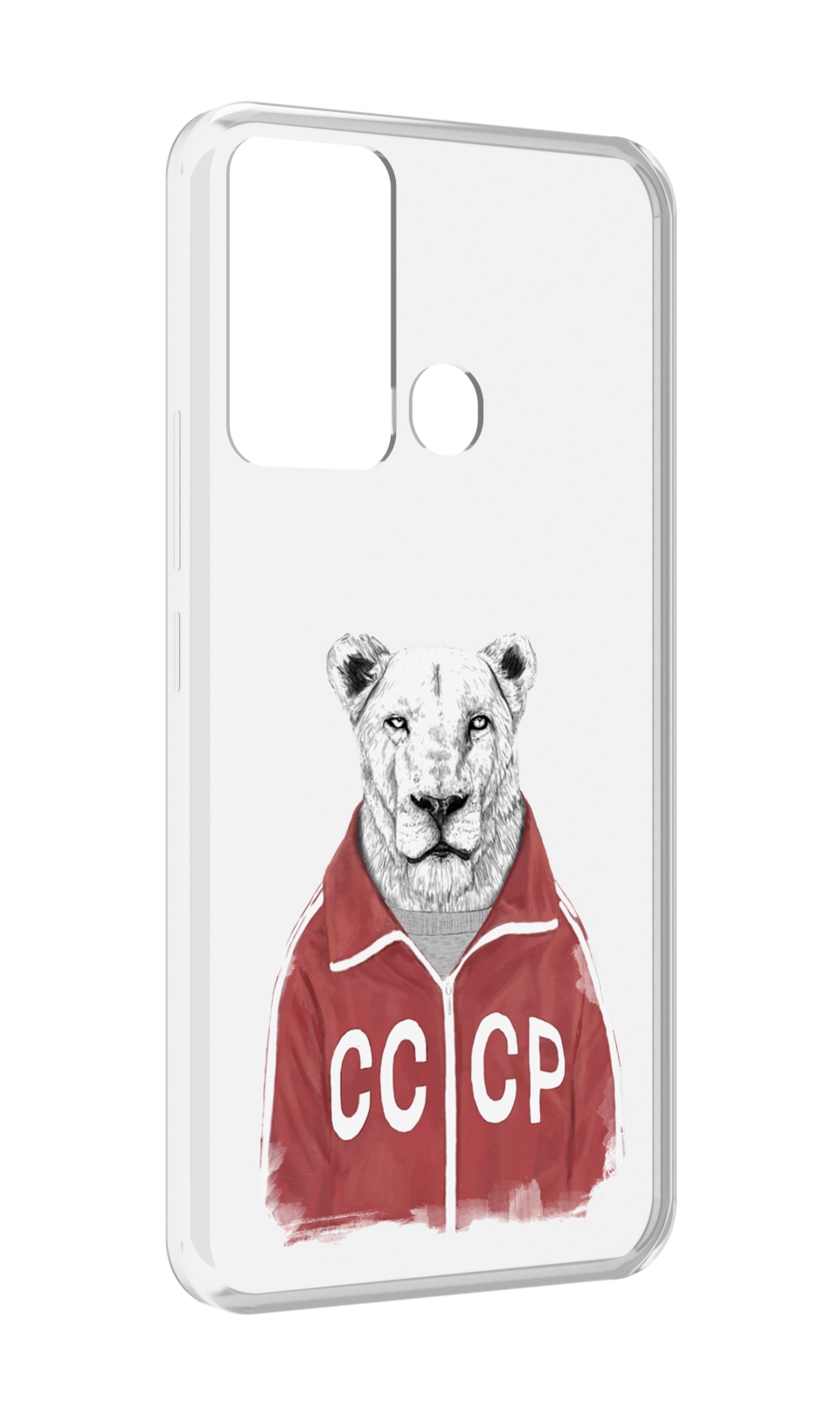 Чехол MyPads львица ссср для Infinix Hot 12i, Прозрачный, Tocco
Чехол MyPads львица ссср для Infinix Hot 12i, Прозрачный, Tocco