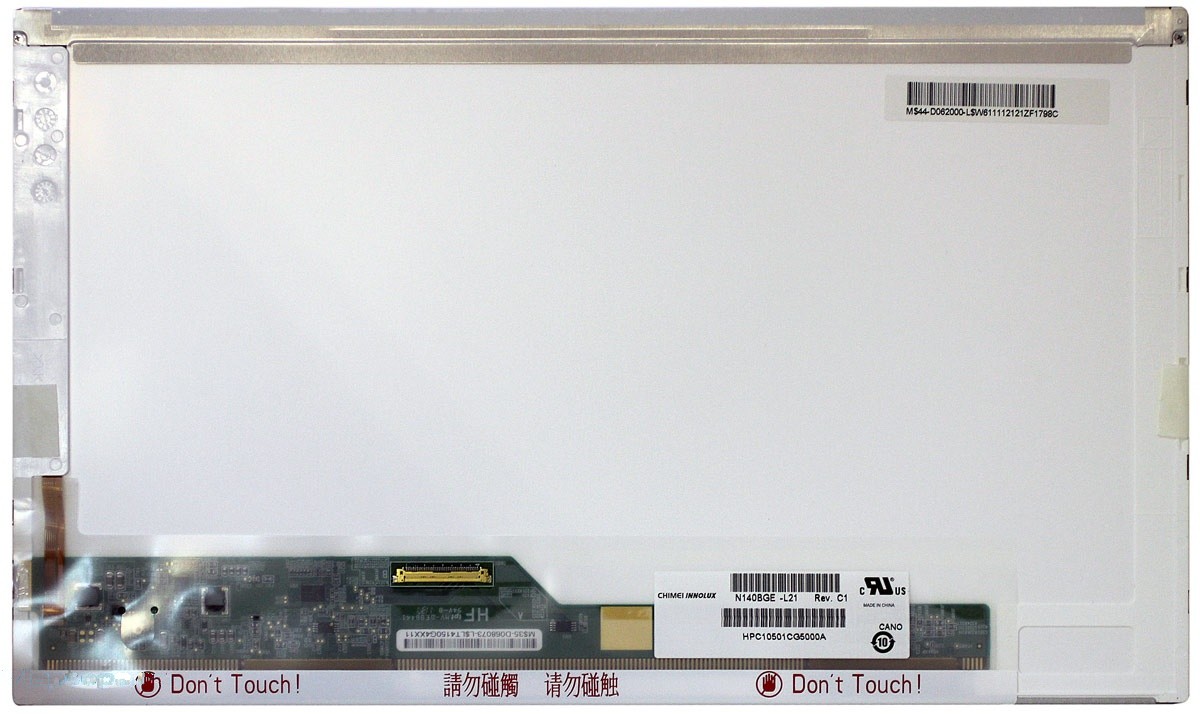 Матрица OEM для ноутбука N140BGE-L21 (10011117V), совместимая с p/n: N140BGE-L21
Матрица OEM для ноутбука N140BGE-L21 (10011117V), совместимая с p/n: N140BGE-L21