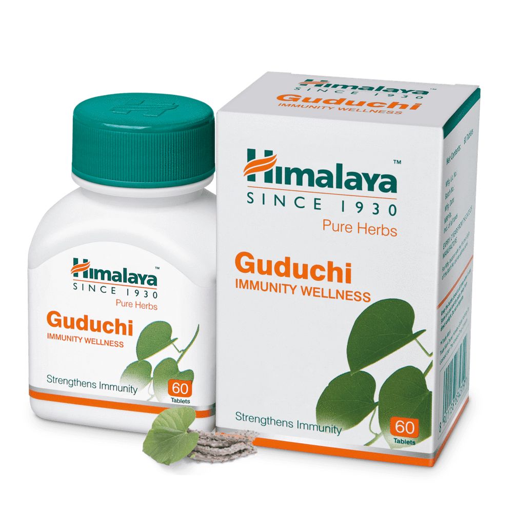Иммуномодулирующее средство Himalaya Herbals Guduchi таблетки 250мг 60 шт., Guduchi
Иммуномодулирующее средство Himalaya Herbals Guduchi таблетки 250мг 60 шт., Guduchi