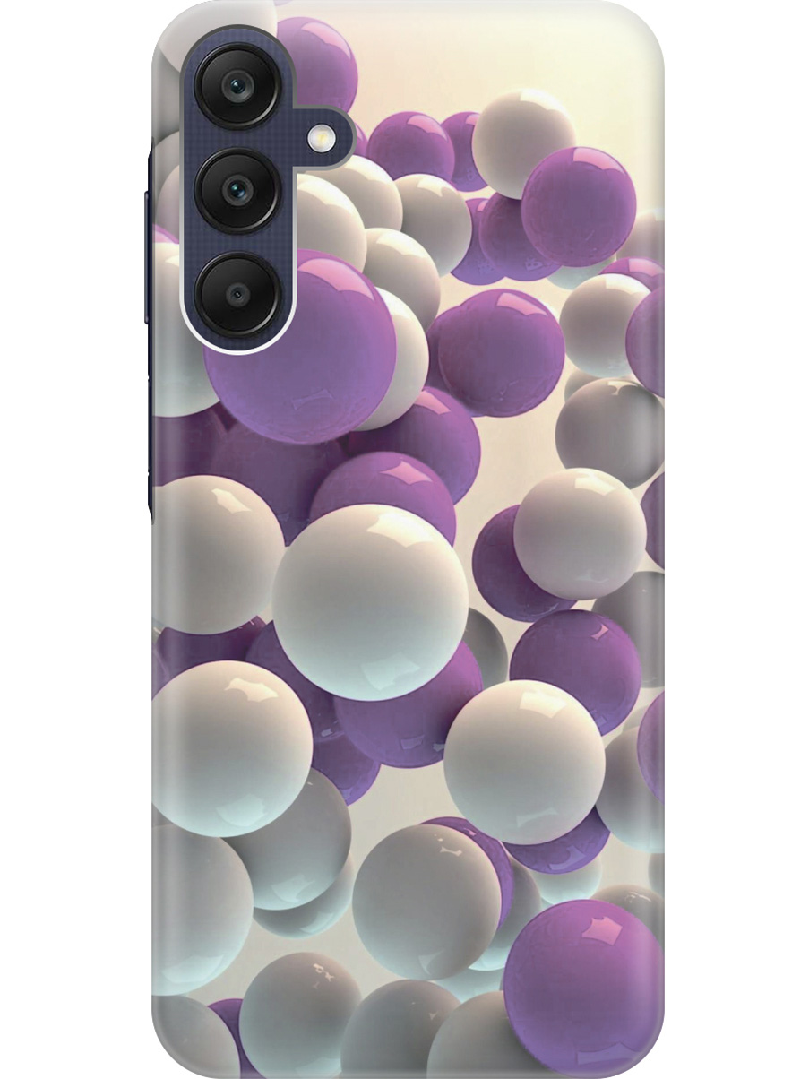 Силиконовый чехол на Samsung Galaxy A25 с рисунком "Белые и сиреневые шары", Белый;фиолетовый, 20012134
Силиконовый чехол на Samsung Galaxy A25 с рисунком "Белые и сиреневые шары", Белый;фиолетовый, 20012134