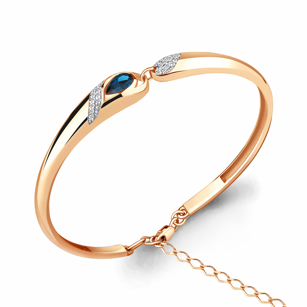 Браслет из серебра с топазом искусственным/фианитом р. 17 Aquamarine 7449793А_925_з, 7449793А_925_з
Браслет из серебра с топазом искусственным/фианитом р. 17 Aquamarine 7449793А_925_з, 7449793А_925_з